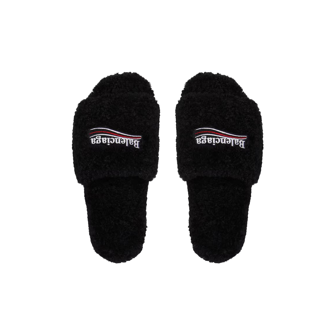 Balenciaga Furry Slides - Vendor